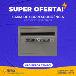 Caixa de Correspondência Quadrada Revista C