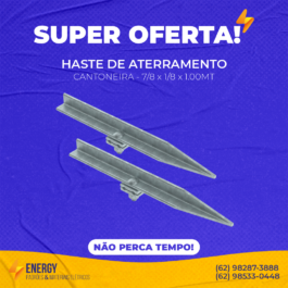 Haste de Aterramento 1.00MT