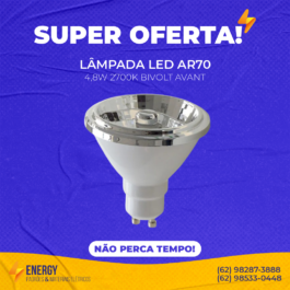 Lâmpada LED AR70 2700K