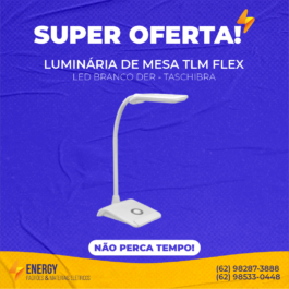 Luminária de mesa branco