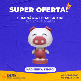 Luminária de mesa KiKi 3W