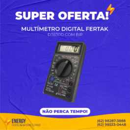 Multímetro Digital Fertak