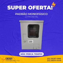 Padrão Monofásico Caixa Metal