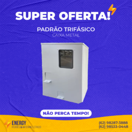 Padrão Trifásico Caixa Metal