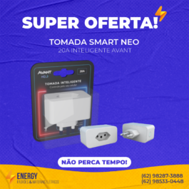 Tomada Smart NEO 20A BR Inteligente Avant